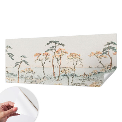 Fotobehang zelfklevend met een vredig landschap