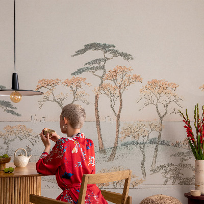 Fotobehang zelfklevend Vreedzaam landschap