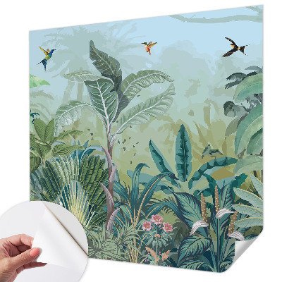 Foto behang voor de kinderkamer Tropische natuur
