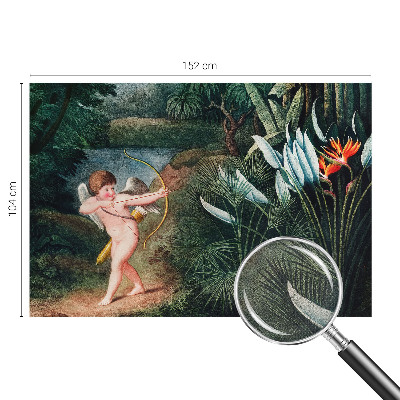 3D fotobehang Schattige Cupido
