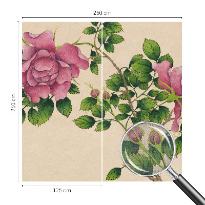 Fotobehang kinderkamer Romantische rozen