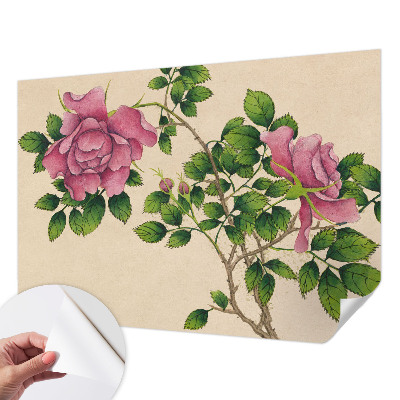 Fotobehang kinderkamer Romantische rozen