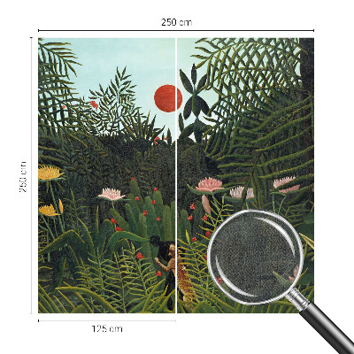 Fotobehang voor de kinderkamer Exotisch landschap