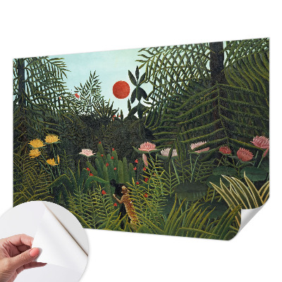 Fotobehang voor de kinderkamer Exotisch landschap