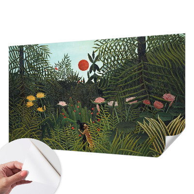 Fotobehang voor de kinderkamer Exotisch landschap