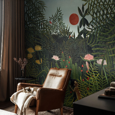 Fotobehang voor de kinderkamer Exotisch landschap