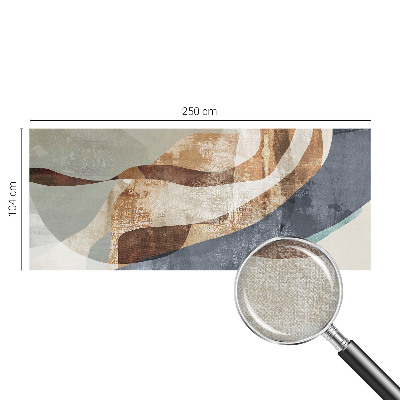 Zelfklevend fotobehang op maat Abstracte compositie