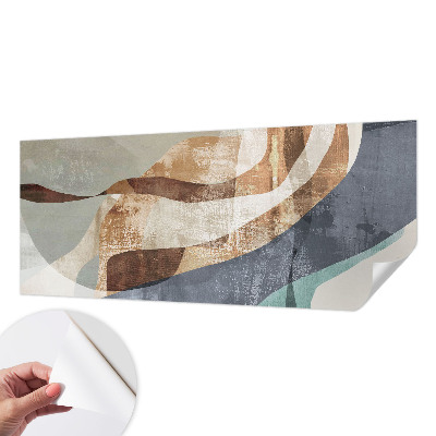 Zelfklevend fotobehang op maat Abstracte compositie