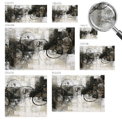 3D fotobehang Abstracte wervel