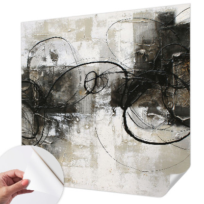 3D fotobehang Abstracte wervel
