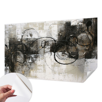 3D fotobehang Abstracte wervel