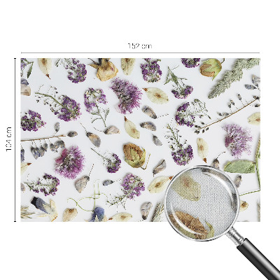 Fotobehang voor kinderkamer Gedroogde bloemen