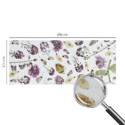Fotobehang voor kinderkamer Gedroogde bloemen
