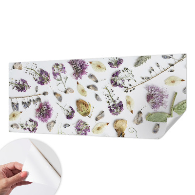 Fotobehang voor kinderkamer Gedroogde bloemen