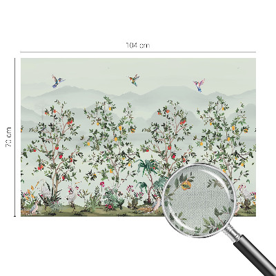 Foto behang voor de keuken Exotische bomen