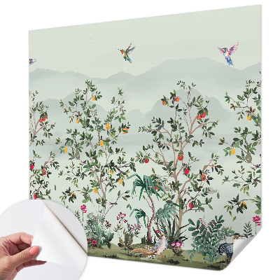 Foto behang voor de keuken Exotische bomen