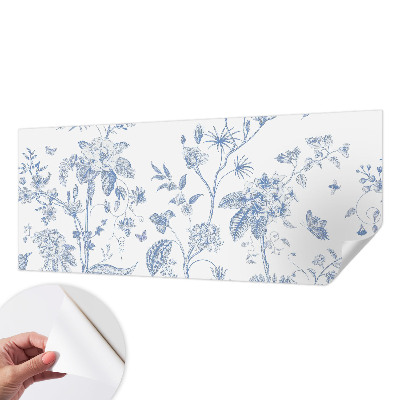 Zelfklevend fotobehang Bloemenpatroon