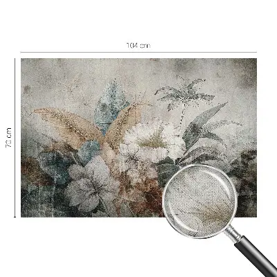Fotobehang zelfklevend met een bloemendroommotief