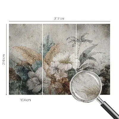 Fotobehang zelfklevend met een bloemendroommotief
