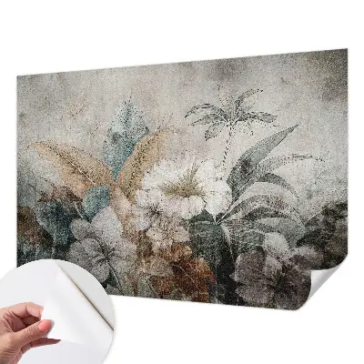 Fotobehang zelfklevend met een bloemendroommotief
