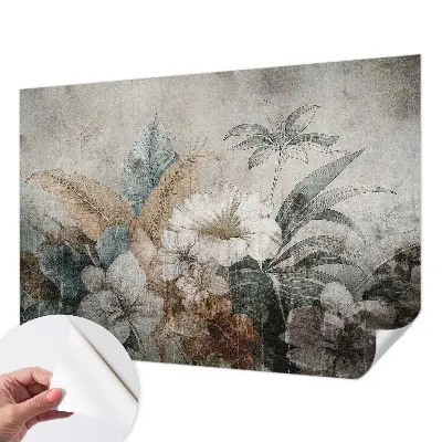 Fotobehang zelfklevend met een bloemendroommotief