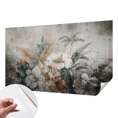 Fotobehang zelfklevend met een bloemendroommotief