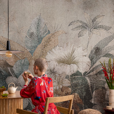 Fotobehang zelfklevend Bloemendroom
