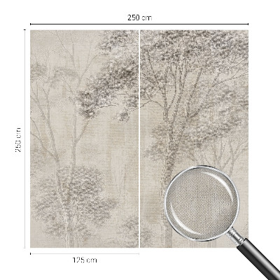 Fotobehang voor de kinderkamer met een stijlvolle, harmonieuze print geschikt voor kinderen