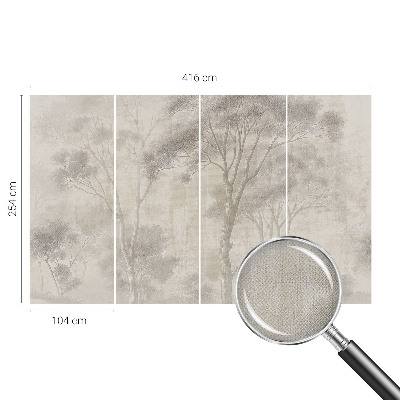 Fotobehang voor de kinderkamer met een stijlvolle, harmonieuze print geschikt voor kinderen