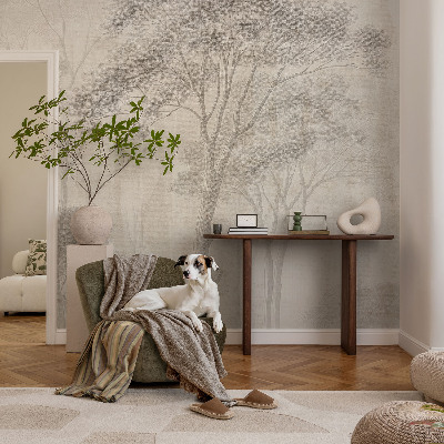 Fotobehang voor de kinderkamer met een stijlvolle, harmonieuze print geschikt voor kinderen