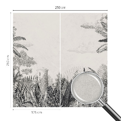 Fotobehang tienerkamer Tropisch landschap