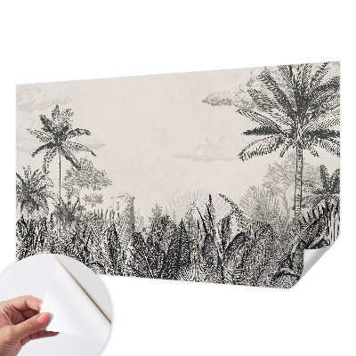 Fotobehang tienerkamer Tropisch landschap
