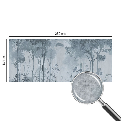 Foto behang voor de keuken Mystiek van het bos