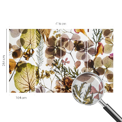 Zelfklevende behangsticker Natuurlijke samenstelling