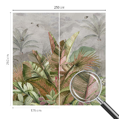 Foto behang voor de kinderkamer Exotische jungle