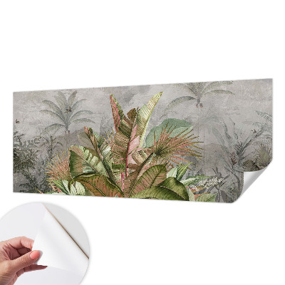 Foto behang voor de kinderkamer Exotische jungle