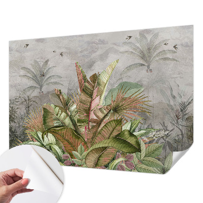 Foto behang voor de kinderkamer Exotische jungle