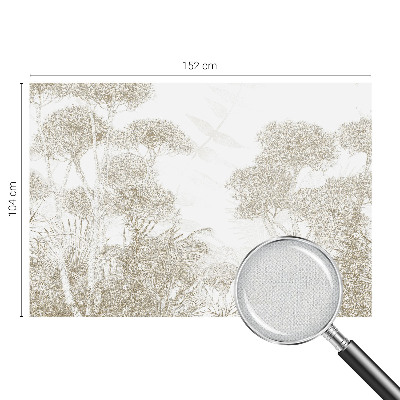 Fotobehang kinderkamer Tropische vegetatie