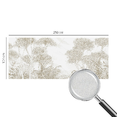 Fotobehang kinderkamer Tropische vegetatie