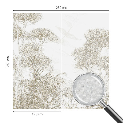 Fotobehang kinderkamer Tropische vegetatie