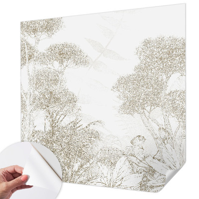 Fotobehang kinderkamer Tropische vegetatie