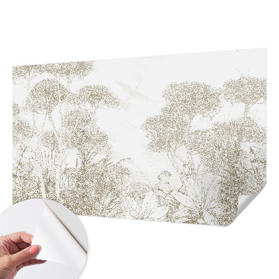 Fotobehang kinderkamer Tropische vegetatie