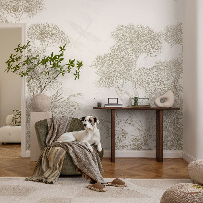 Fotobehang kinderkamer Tropische vegetatie