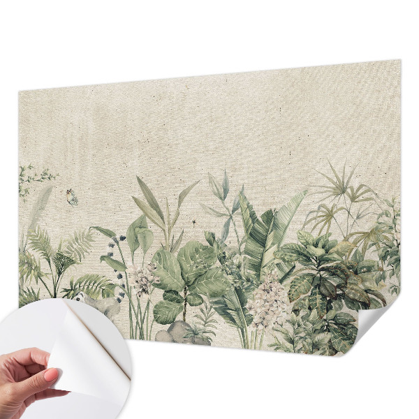 Fotobehang voor de kinderkamer Tropische jungle