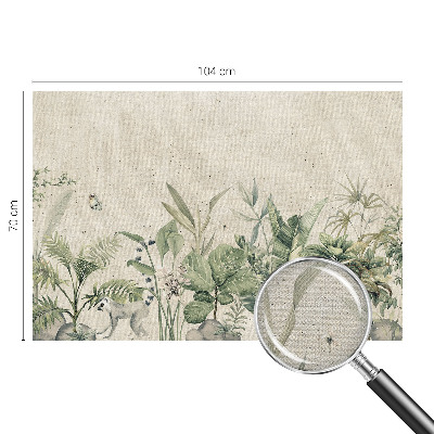 Fotobehang voor de kinderkamer Tropische jungle