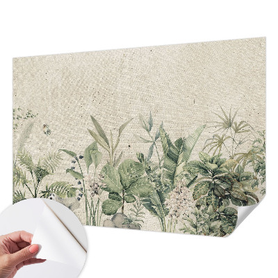Fotobehang voor de kinderkamer Tropische jungle