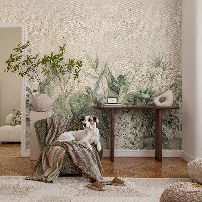 Fotobehang voor de kinderkamer Tropische jungle