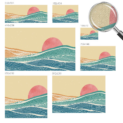 Fotobehang voor kinderkamer Zeegolven