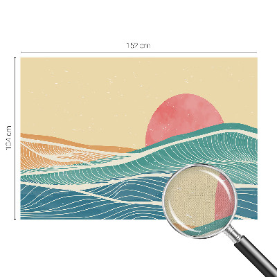 Fotobehang voor kinderkamer Zeegolven