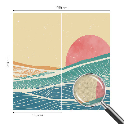 Fotobehang voor kinderkamer Zeegolven